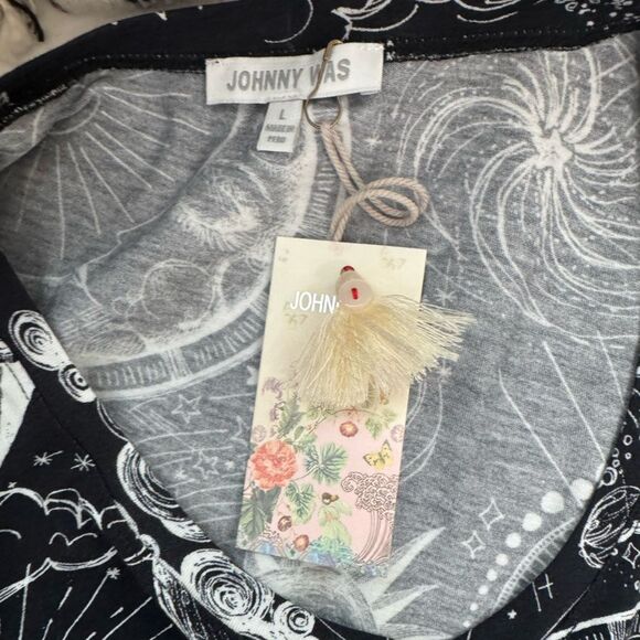 Johnny Was Lounge Set The Bobbie Crop Set Mina Large - Picture 6 of 7